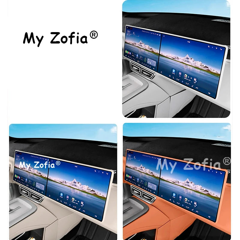 Deepal S09 2025–2026 Navigation Screen Silicone Frame Cover Car Screen Frame Cover Vue