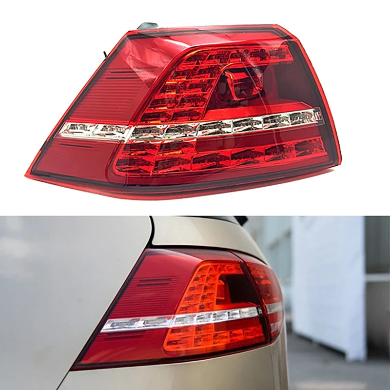 Car Rear Bumper Brake Light Signal Warning Tail Light Assembly For VW Golf 7 MK7 GTI 2013-2017 (NOT FIT FOR GOLF 7.5 VERSION) Vue