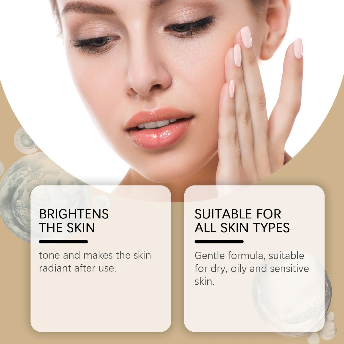 Rice Exfoliating Essence Dead Skin Removal Oil Control Brightening Moisturizing Nourishing Improve Roughness Nicotinamide Serum Vue