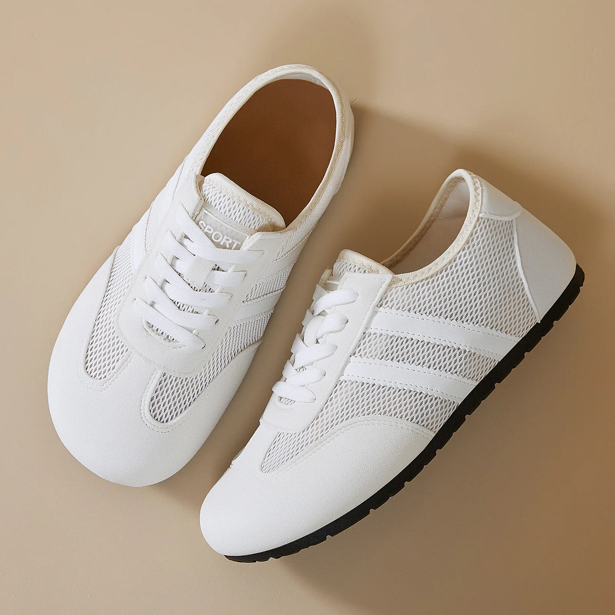 Dehun Women's Soft Sole Casual Flat Sneakers – Comfy & Stylish Casual Flat Sneakers Vue