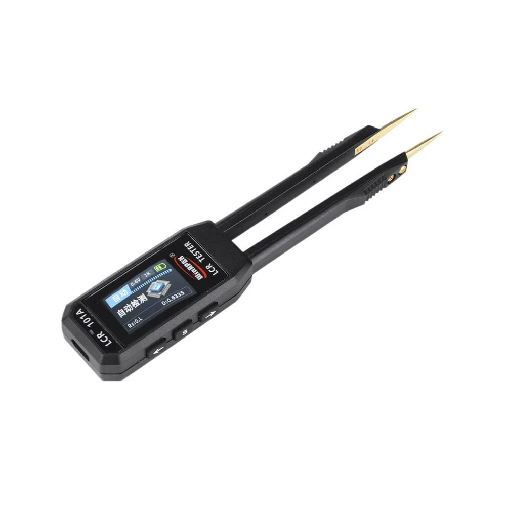 LCR Digital Tweezer Bridge Multimeter 1.14 Inch TFT Color Screen Auto Identify Resistance Capacitance Inductance Diode Tester Vue