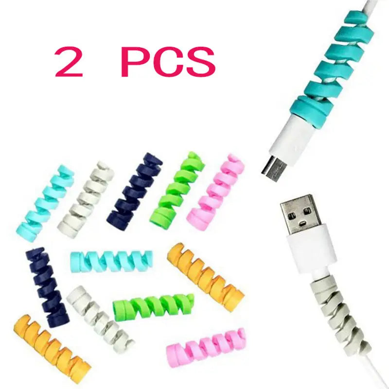 vvocci Charging Data Cable USB Charger ProtectorFor Mouse Earphone Cord Protective Sleeve Holder Ties Management Wire Organize Vue