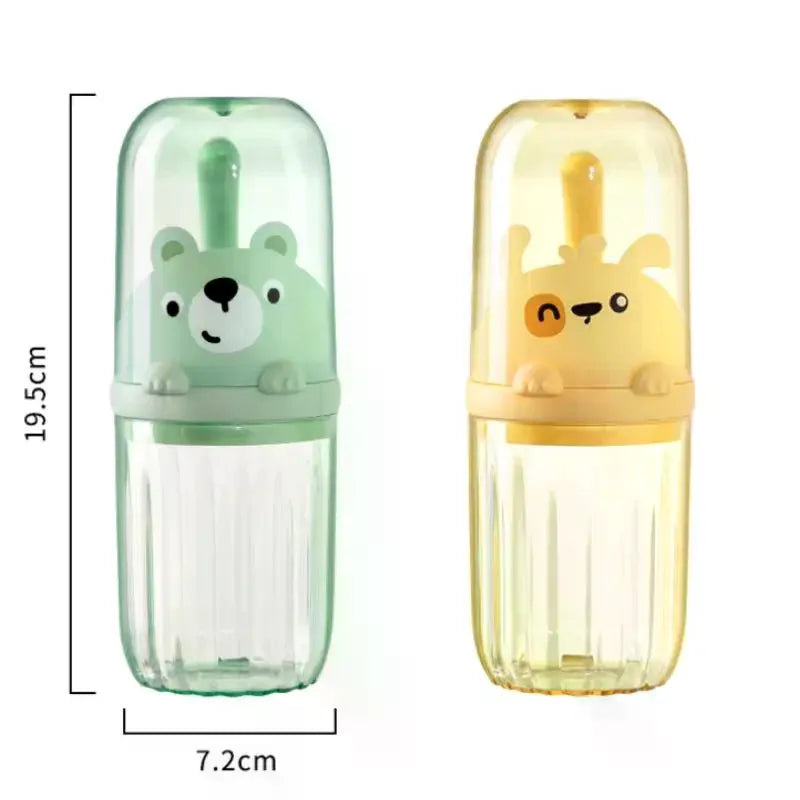 Travel Mouthwash Cup, Brushing Cup, Toothbrush, Toothbrush Cup Portable Home Washing And Toothpaste Storage Vue
