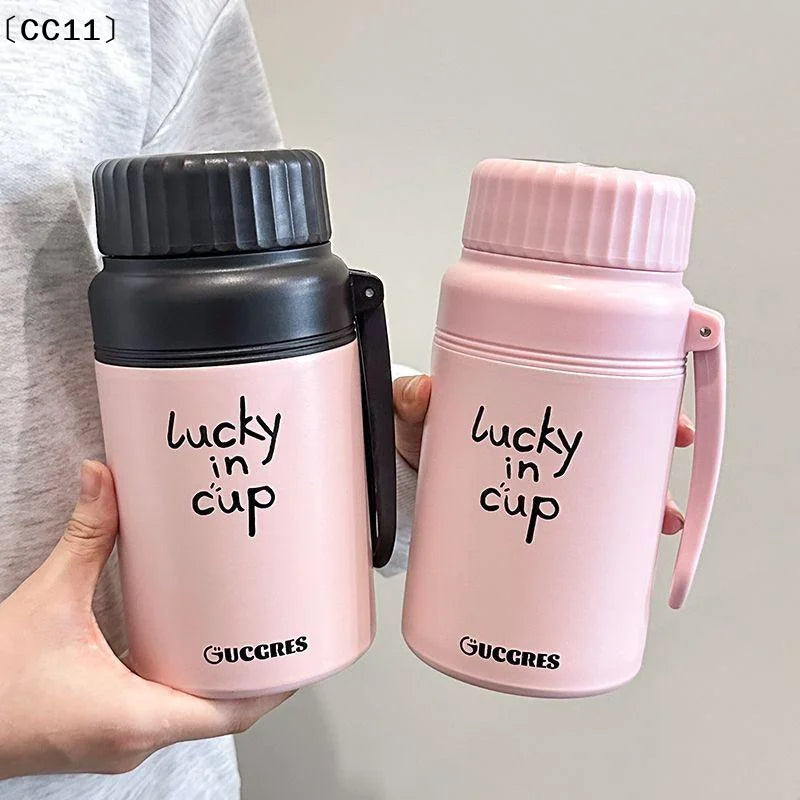 Portable Large-capacity 316 Stainless Steel Insulated Water Cup Tea