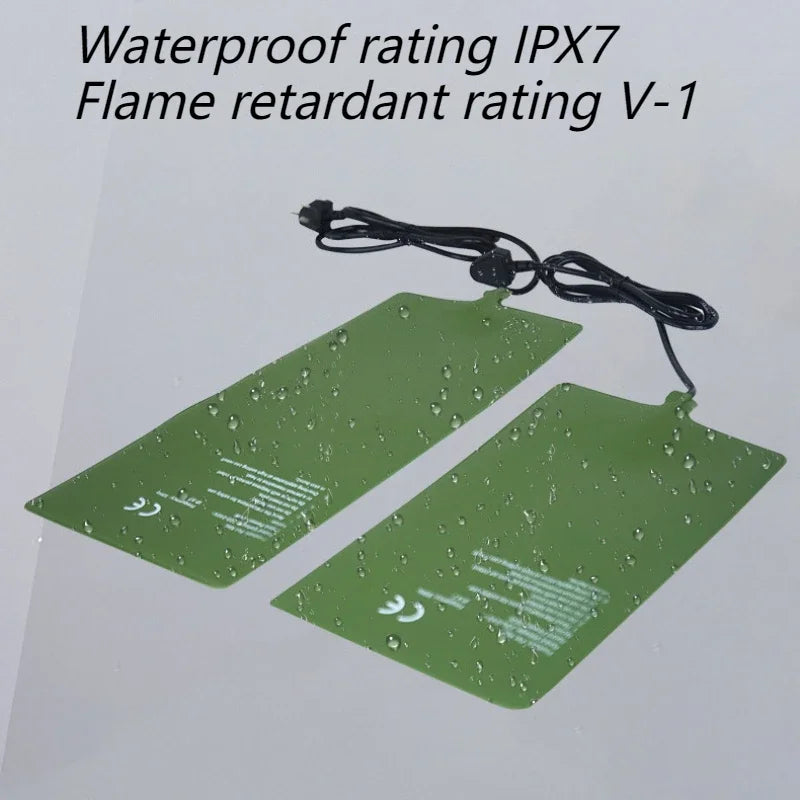 Pet Waterproof Amphibians Thermal Mat Reptile Terrarium Thermostatic Heating Pad Hamster Reptile Thermostat Small Animal Heater Vue