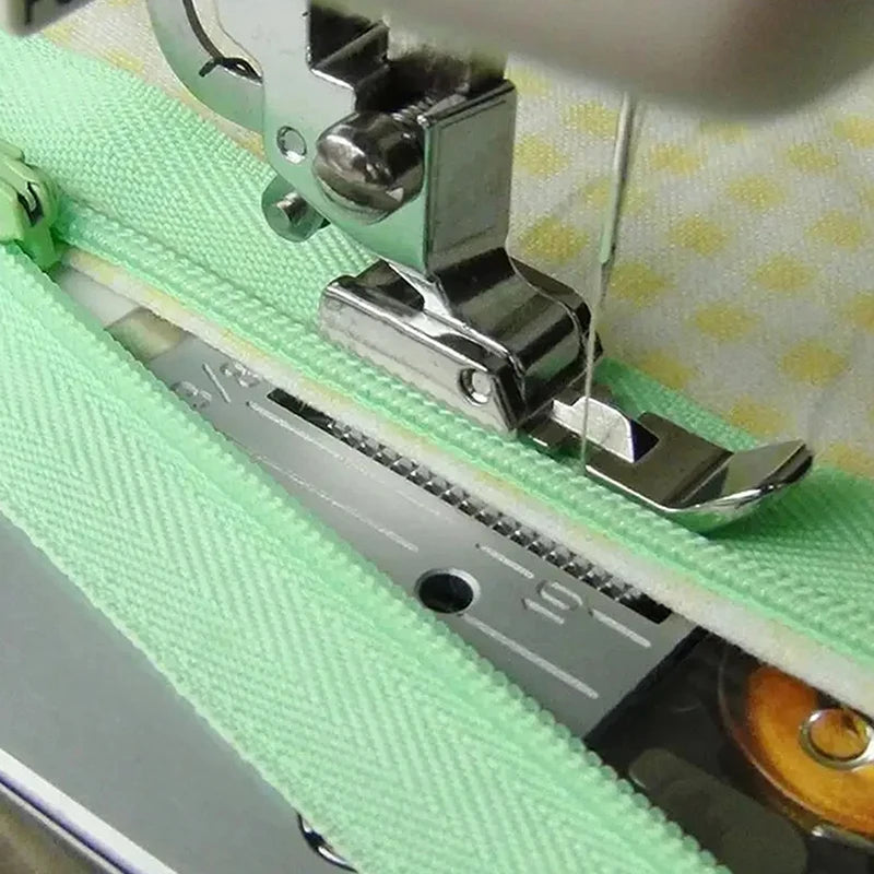 Zipper Sewing Machine Presser Foot Left Right Narrow Compatible Low