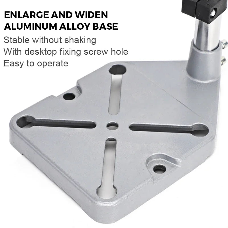 Electric Drill Press Stand Bracket & Rotary Tool Holder – 43mm Drill Press Stand Vue
