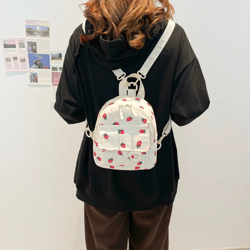 Stylish Small Backpack for Girls Teenagers and College Students Cute Mini Backpack for Daily Use and Outing Vue
