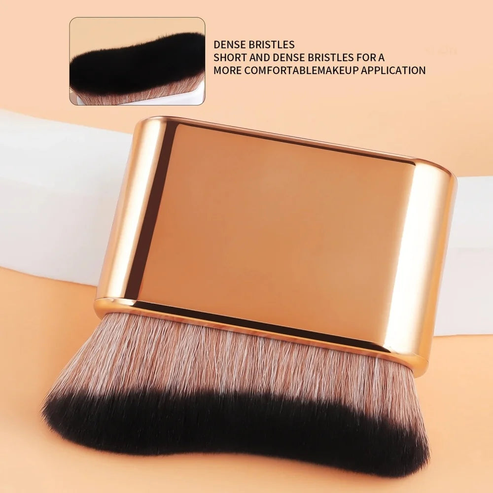 Foundation Brush, 1pcs Plastic Creative Wave Fit Perfectly Cosmetic Brush At Home or On-the-Go, Professional Make Up Tool Vue