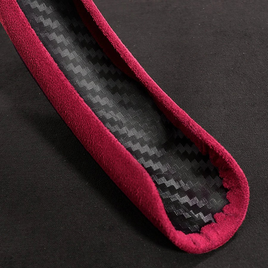 Sports Car Steering Wheel Covers For Renault Megane 3 Megane 4 clio 4 Booster Anti Slip Handle Cover Accessories For Cars Woman Vue