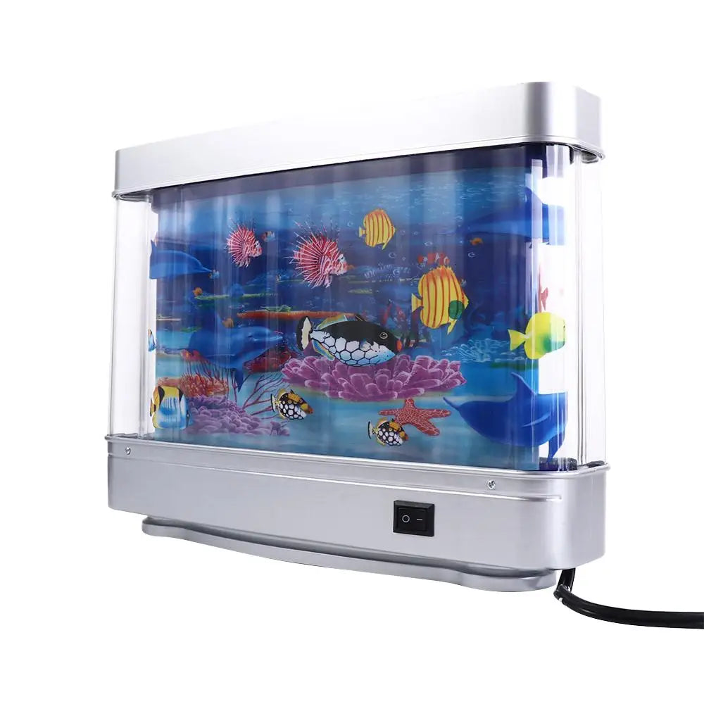 With Switch Simulation Ornamental Fish Lamp Waterproof Virtual Ocean Dynamic Artificial Fish Tank Lamp Cute Plastic Vue