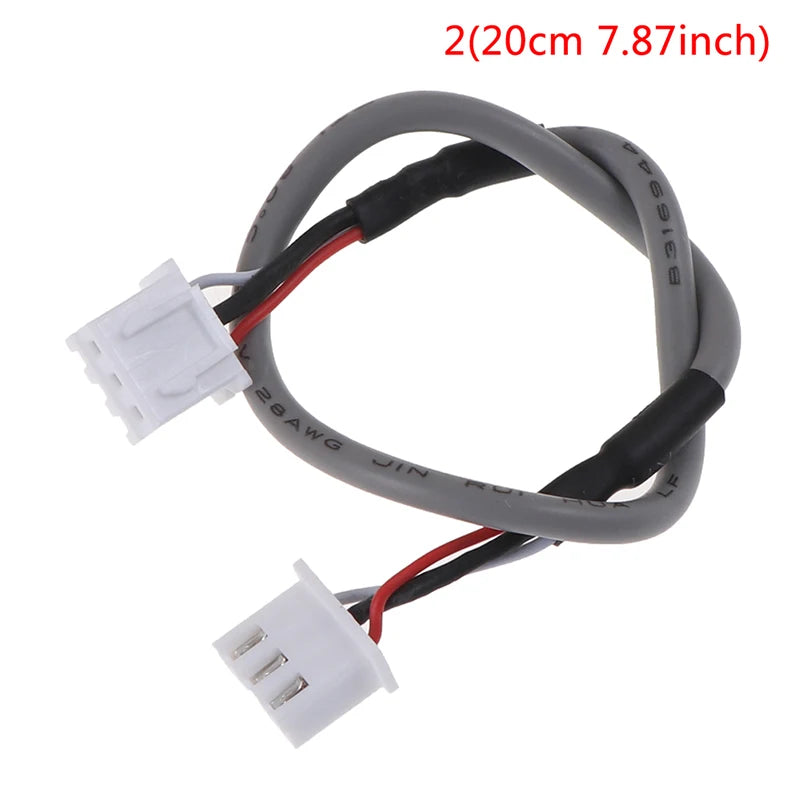 5PCS XH2.54 3P 3pins Audio Signal 2.0 Channel Shielded Input Cable For HiFi Power Amplifier Board Tuner Vue 20cm 7.87inch