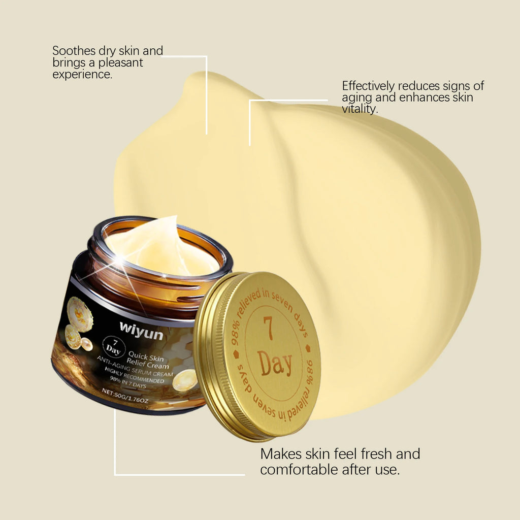 Face Cream for Dark Spots Removal Fine Lines 7 Day Repair Damaged Skin Firming Lifting Sagging Improvement Nourishing Skin Care Vue
