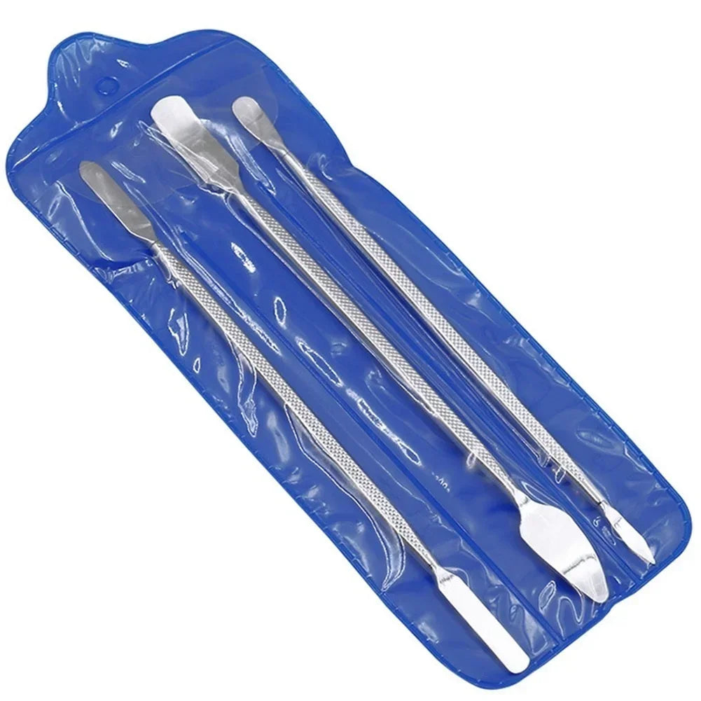 3PCS Repair Opening Pry Hand Tool Kit Blade Smart Phone Tablet PC Metal Spudger Disassemble Tools Set Vue