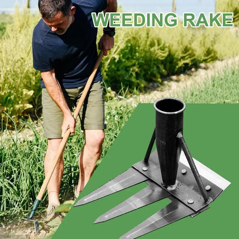 Carbon Steel Garden Hand Rake – 2–7 Tooth Weeding Tool Garden Hand Rake Vue