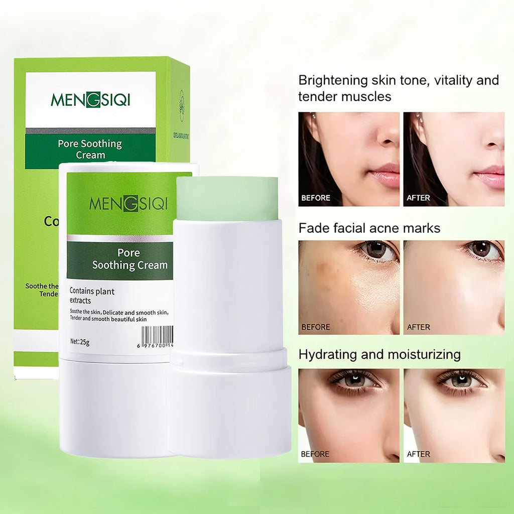 MENGSIQI Primer Cream Facial Centella Asiatica Repair Cream Natural Concealer Whitening Liquid Foundation Cosmetics Vue