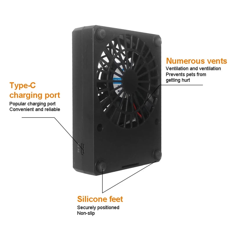 Reptile Terrarium Ventilation Fan – Humidity & Temp Control Reptile Terrarium Fan Vue