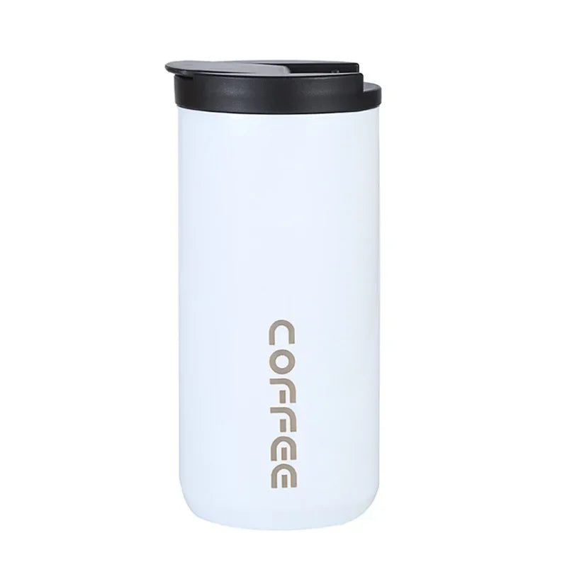 Stainless Steel Insulated Coffee Cup 304 Travel Mug Creative Fashion Design Business Gift Cross Border Car Cup Water Bottle Vue
