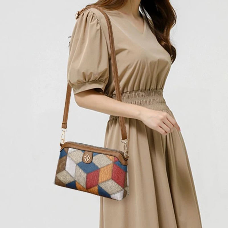 Neutral Backpack Men Women Cross-body Bag Small-sized Ethnic Single
