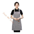 Striped Polycotton Kitchen Apron with Adjustable Straps Kitchen Apron Vue Coffee China Mainland