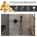 ABKW-For Moen 2510-1/2 Inch IPS Connection Replacement Shower Valve, Brass Pressure Balanced 2510 Model Vue Default Title