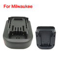 Battery Adapter Converter for Milwaukee 18V Lithium-ion Batteries Converter for WORX 5pin 20V Battery Power Tools (green Model) Vue For Milwaukee