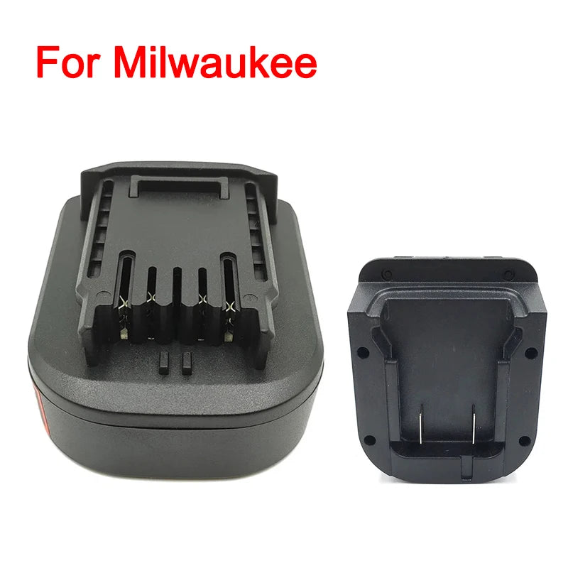 Battery Adapter Converter for Milwaukee 18V Lithium-ion Batteries Converter for WORX 5pin 20V Battery Power Tools (green Model) Vue For Milwaukee
