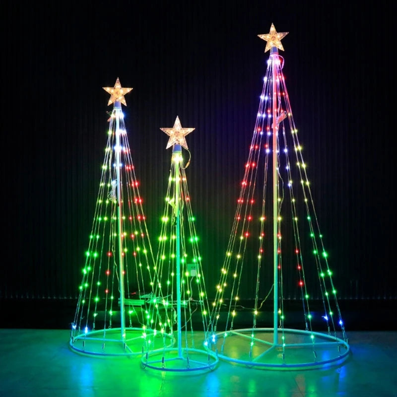 Color Changing LED Christmas Tree Light | Remote & App Control Christmas Tree Light Vue