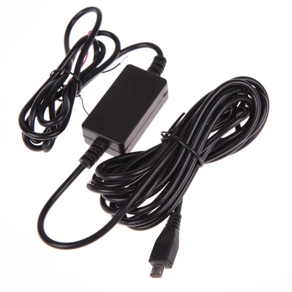 Dash Cam Hard Wire Kit Practical DC 12V To 5V Inverter Converter Auto Accessories for Car Vehicle DVR Camera Vedio Recorder Vue Micro