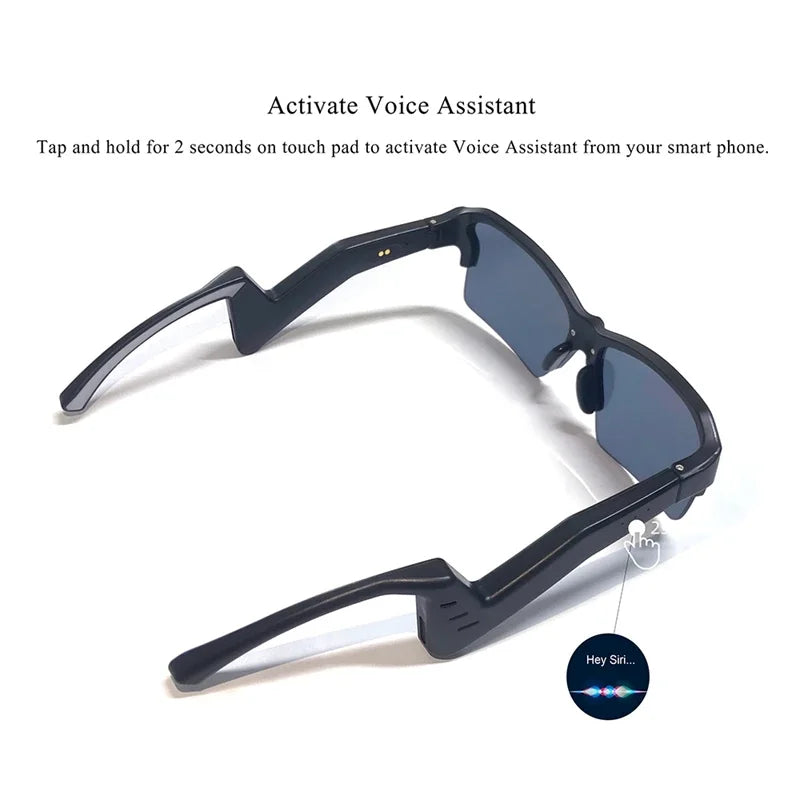 Intelligent AI Glasses Directional Audio Glasses TWS Outdoor Sunglasses Outdoor Sunglasses Outdoor Sunglasses Cycling Vue