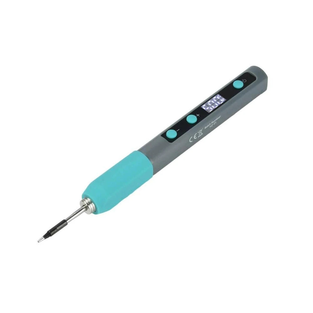12W KSD-153 Digital Soldering Iron Type-C USB 5V Adjustable Temp 200-500℃ LED Display ℃/℉ Memory Function Welding Repair Tool Vue