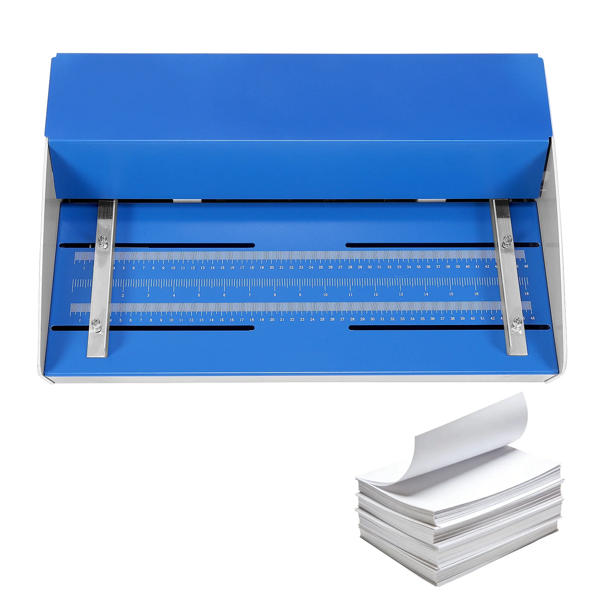 3-in-1 Electric Paper Creaser Perforator & Folder Machine 460mm Paper Finishing Machine Vue