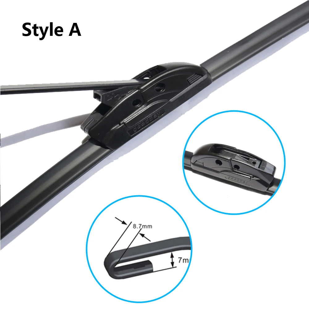 For Changan CS15 Pro Mini 2016~2024 2019 Front Wiper Blades Window Brushes Windscreen Windshield Cleaning Auto part Accessories Vue