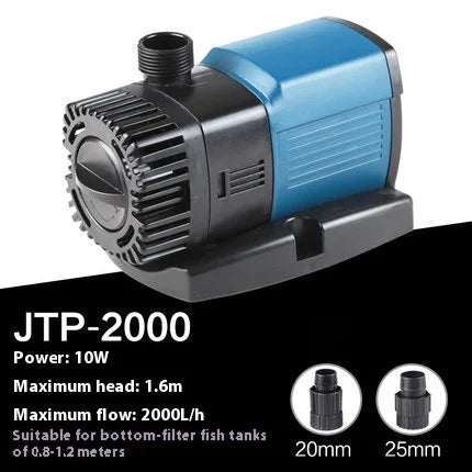 Sunsun Ultra Quiet Submersible Water Pump JTP2000-16000 Variable Frequency for Fish Tank Aquarium Circulating Filter Pump Vue