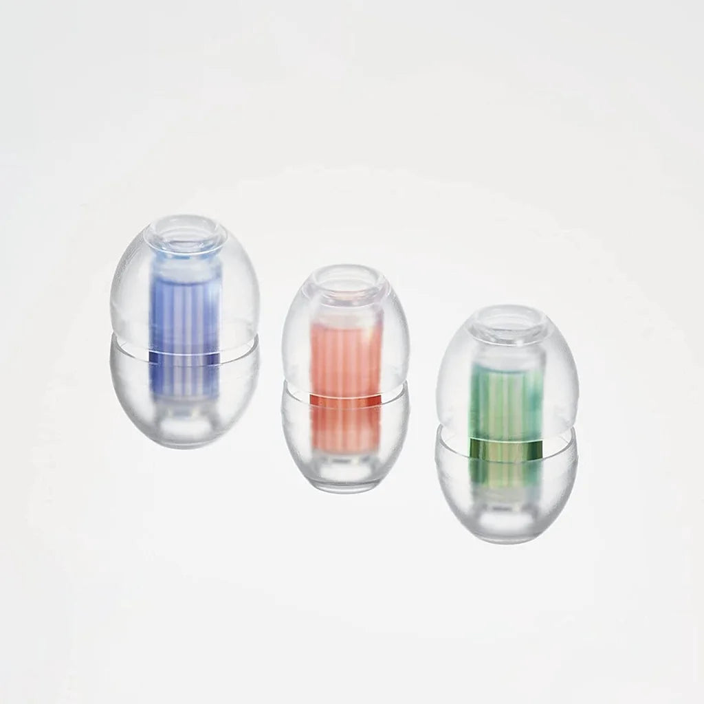 SpinFit W1 Silicone Ear Tips – All Sizes, Double-Layer W-Shape Silicone Ear Tips Vue