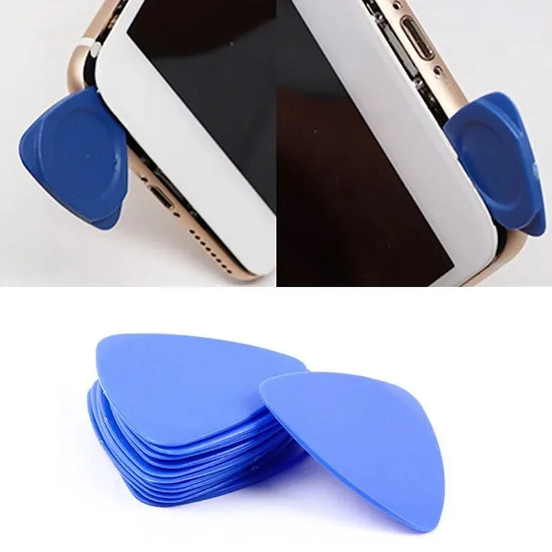 Triangle Plastic Scraper Pry Opening Tool Thick Slice 10-100Pcs For Kit Repair Disassemble Mobile Phone iPad Tablets PC Teardown Vue
