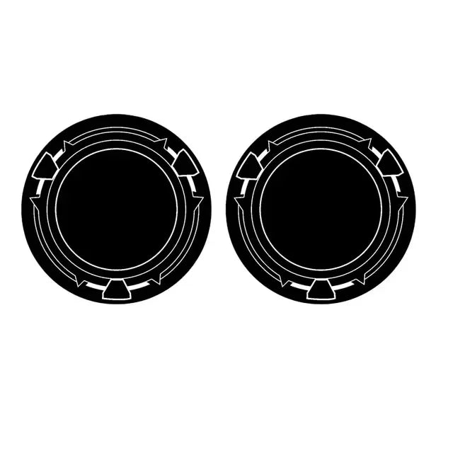 New 6cm Metal Plate Ring For Magsafe Magnetic Car IPad Holder Radiator Iron Sheet Sticker For IPad / Tablet PC Vue 2 PCS