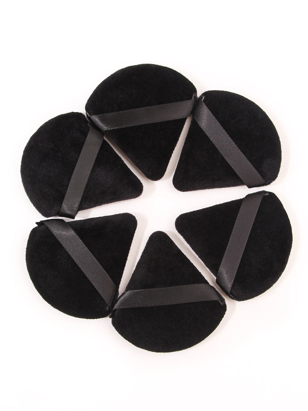 2Pcs/100Pcs Triangle Powder Puff For Loose Powder Liquid Cosmetic Soft Plush Powder Puff Makeup Foundation Puff Makeup Tool Vue