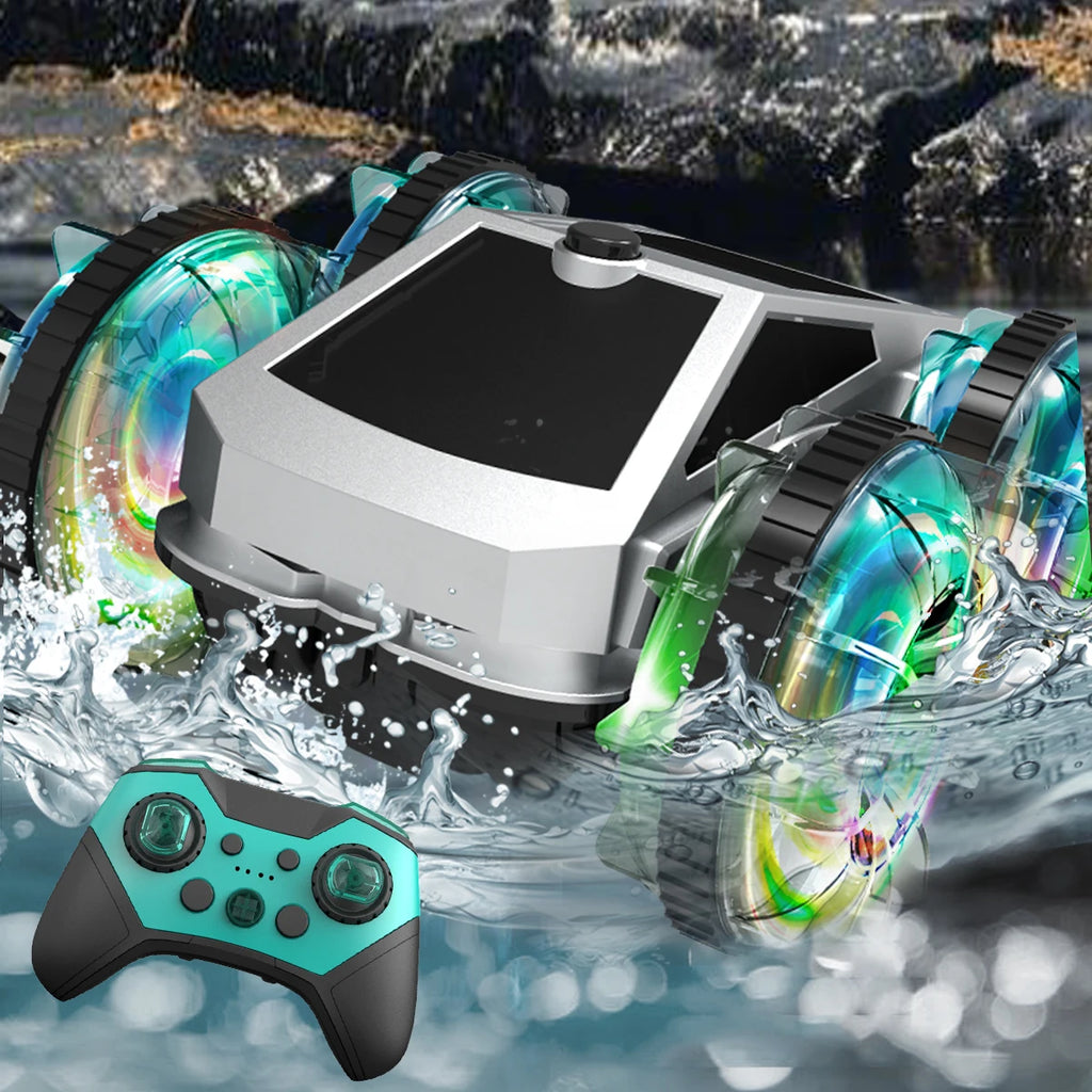 Remote Control Car Toys Amphibious Stunt Truck, RC Toy for All Terrain Vehicle Model 2.4GHz Remote Control Vehicles Car Gifts Vue