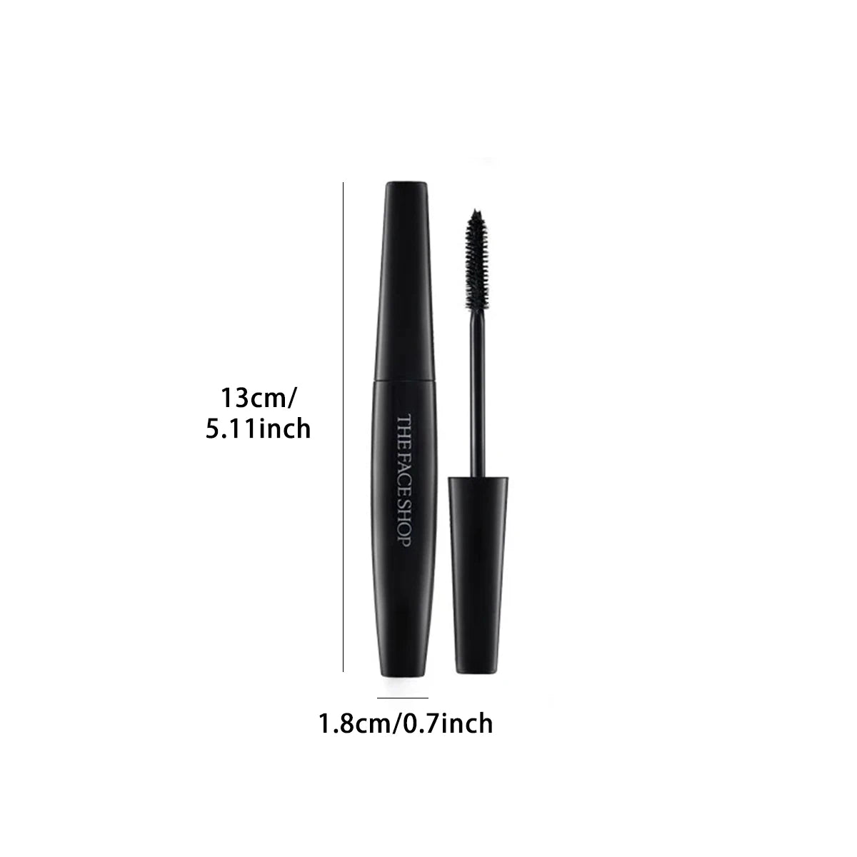 THE FACE SHOP Freshian Big Mascara,Lightweight Formula,Luxury Makeup,Long-Wearing,Curl-Locking,Smudge-Proof,Korean Cosmetic Vue