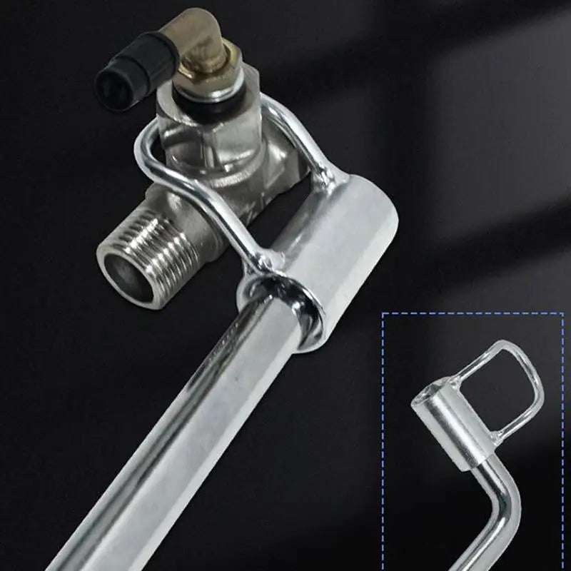 Mini Manual Angle Valve Wrench Compact Tool for Bathroom Pipe Fittings Easy Handle for Repair Installation Vue