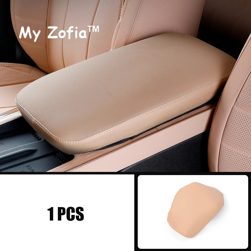 For EXLANTIX ET EXEED STERRA ET 2024 2025 Car Armrest Box Center Console Armrest Cover Interior PU Leather Cover Accessories Vue A