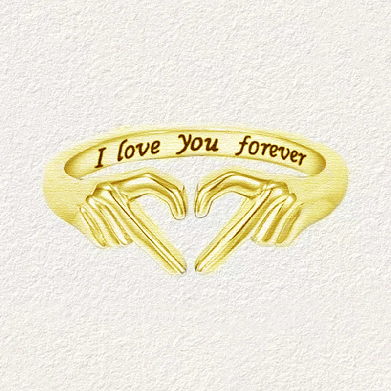 Huitan Heart Ring for Women – Trendy Brass Fashion Jewelry Fashion Ring Vue