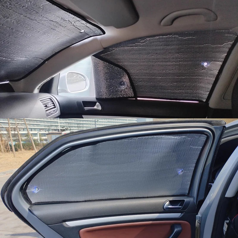 For Toyota Land Cruiser Prado J120 LC120 FJ120 MK3 2003~2009 Car Full Sunshade Sunscreen Window Visor Coverage Auto Accessories Vue