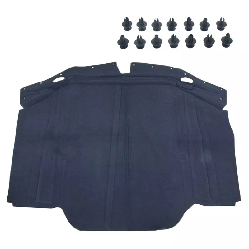Car Front Hood Engine Sound Insulation Pad Soundproof Cotton Mat for Mercedes-Benz 300SL 500SL 600SL R129 SL320 SL500 SL600 Vue