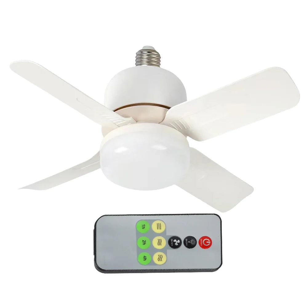 E27 Ceiling Fan Light with Remote Control – 14W Dimmable LED Ceiling Fan Light Vue