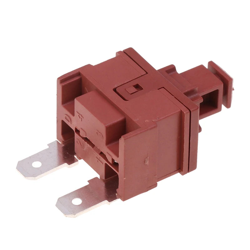 1PCS KAN-L5 2Pin Self-lock Key Switch Water Heater Vacuum Cleaner Switch 7.5A 250VAC Button Power Switch Lock Switch Vue