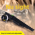 Aluminum Alloy Archery Sight Mount Bracket Universal Bow Sight Support Frame Recurve Compound Bow Hunting Training Accessories Vue Default Title