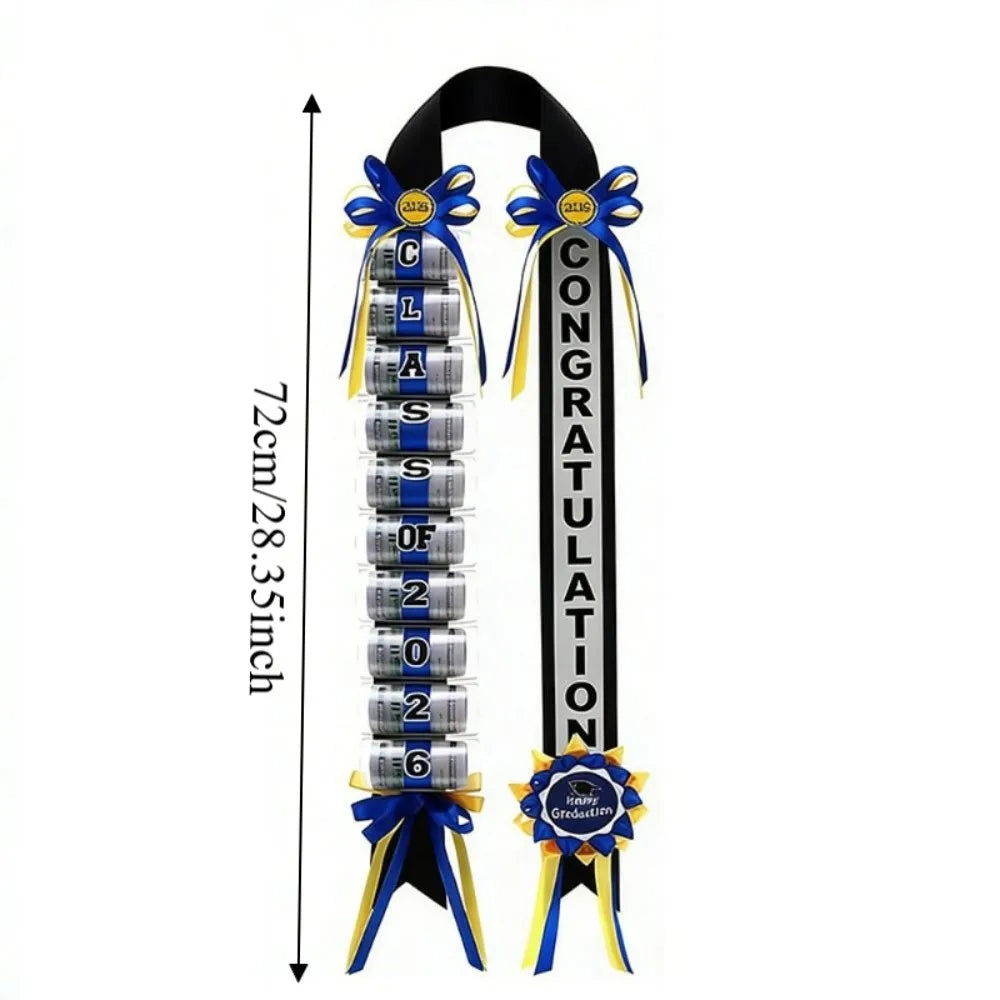 Necklace Style Elegant Garland Design With Cash Holder Colorful Wreath Making Ribbon Set Strip Decorative DIY Ribbon Wreath Kit Vue