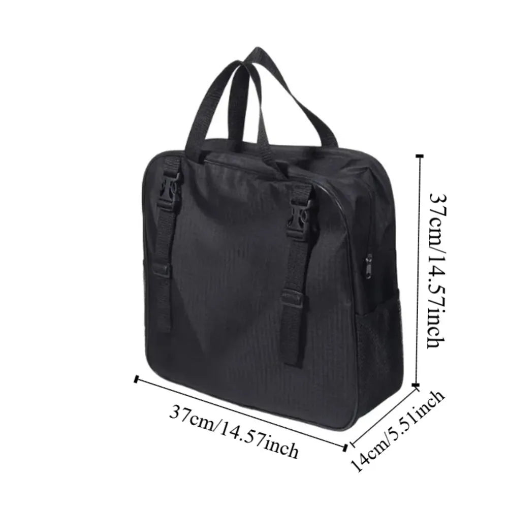 Large Capacity Mobility Wheelchair Bag Adjustable Multifunctional Shopping Storage Holdall Reflective Strip Easy Installation Vue